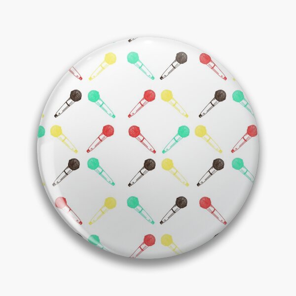 Item preview, Hand drawn microphone pattern - colorful designed and sold by PBerry.