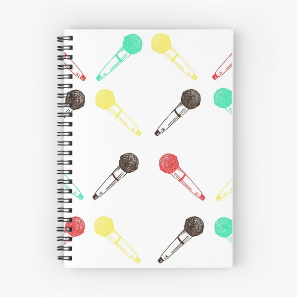 Item preview, Hand drawn microphone pattern - colorful designed and sold by PBerry.
