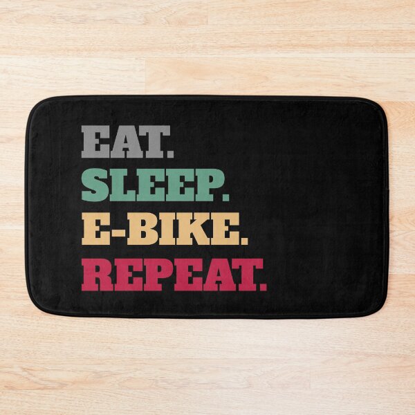Item preview, Eat Sleep E-Bike MTB Electric Bike Repeat designed and sold by Salvadax.