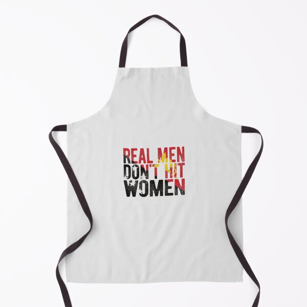 Item preview, Real Men Don't Hit Women, Papua New Guinea designed and sold by PNG-pikinini.