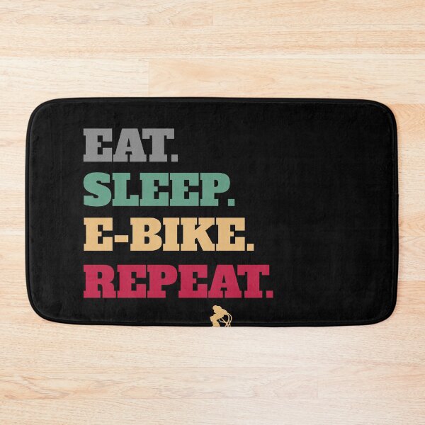 Item preview, Eat Sleep E-Bike MTB Electric Bike Repeat designed and sold by Salvadax.