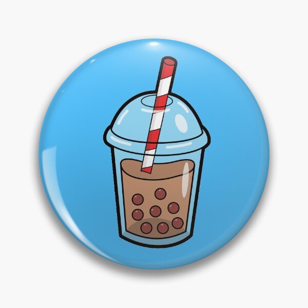 Item preview, Bubble Tea Blue Pattern designed and sold by keeleypost.