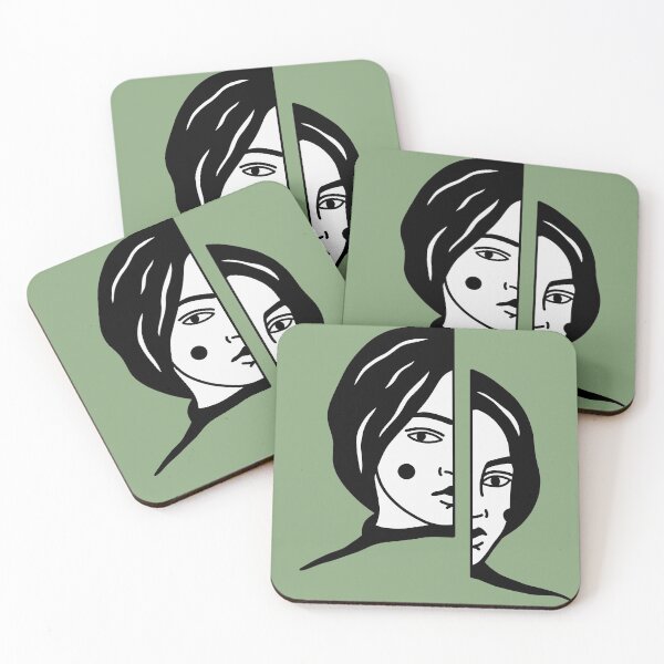 Item preview, Mysterious face of a woman designed and sold by VADIMproducts.