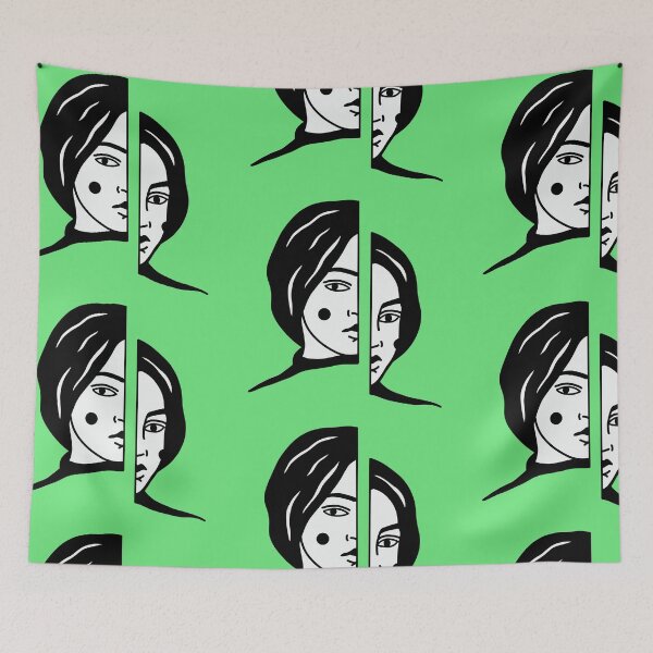 Item preview, Mysterious face of a woman designed and sold by VADIMproducts.
