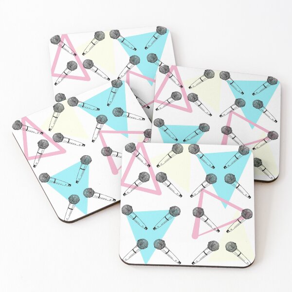Item preview, Hand drawn microphone - triangle pattern designed and sold by PBerry.