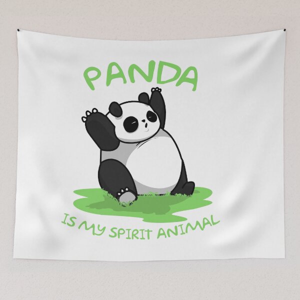 Item preview, Panda Is My Spirit Animal designed and sold by PapaBujuGaming.
