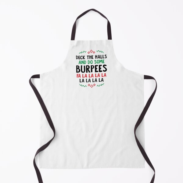 Item preview, Deck The Halls And Do Some Burpees v2 (Christmas Gym Workout) designed and sold by Brogress Project.