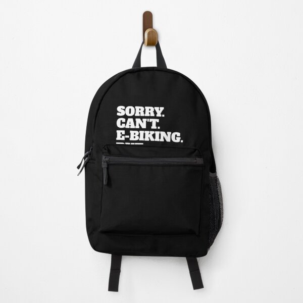 Item preview, Funny Sorry Can't E-Bike Bikes Electric MTB Biking Bye designed and sold by Salvadax.