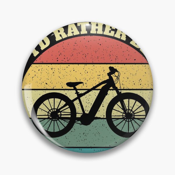 Item preview, Funny I'd Rather Be E-Biking designed and sold by Salvadax.
