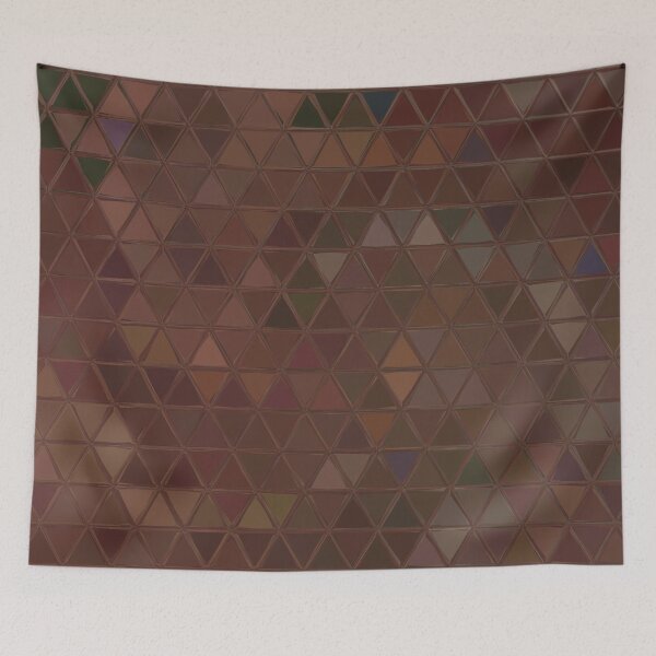 Artikelvorschau, Stained Glass Brown Mosaic entworfen und verkauft von geodeart.