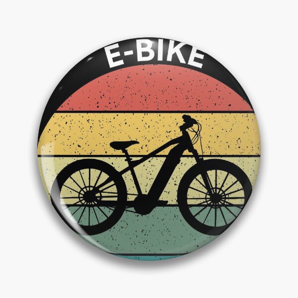 Item preview, Retro Vintage E-Bike Bikes Electric MTB Accessories designed and sold by Salvadax.