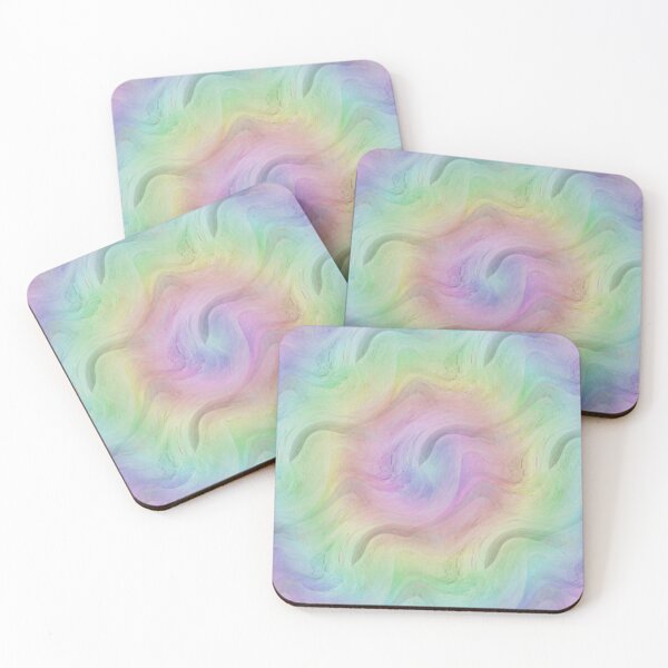 Item preview, Rainbow Tie Dye Marble Flower Pastels designed and sold by geodeart.