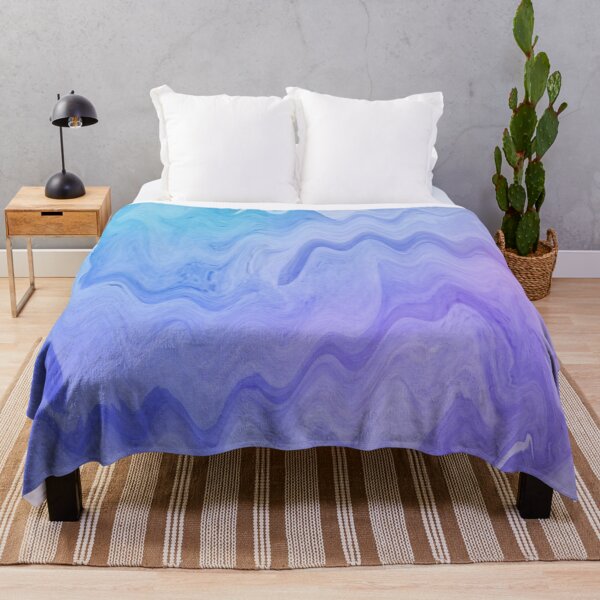 Item preview, Purple Marble Ombre Water Ocean designed and sold by geodeart.