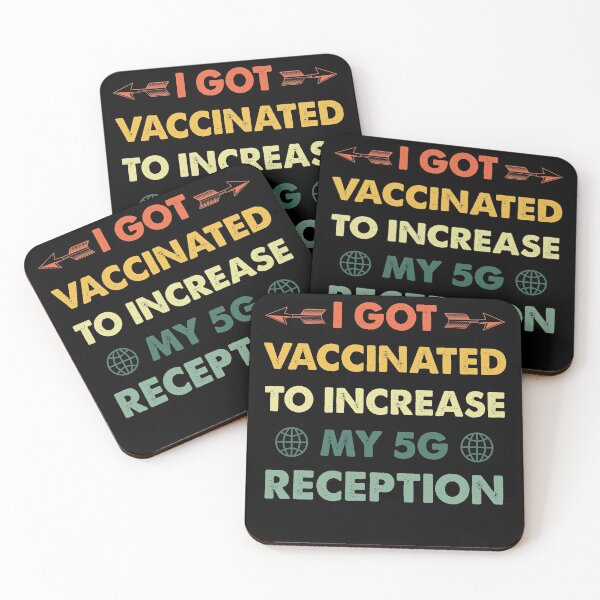 Item preview, I Got Vaccinated To Increase 5G Reception - Funny Vintage designed and sold by Amineharoni.