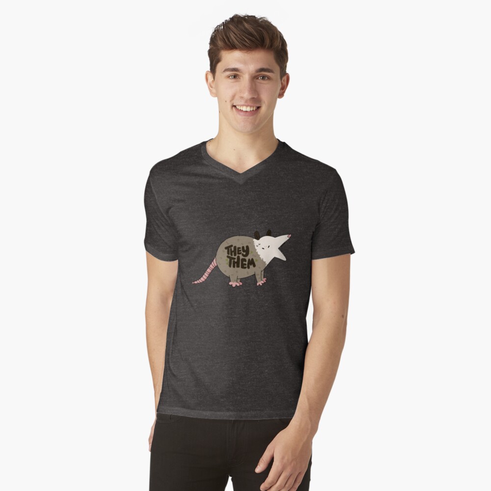 Item preview, V-Neck T-Shirt designed and sold by humblemushroom.