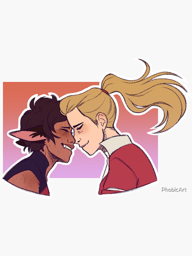 catradora sticker by PhobicArt