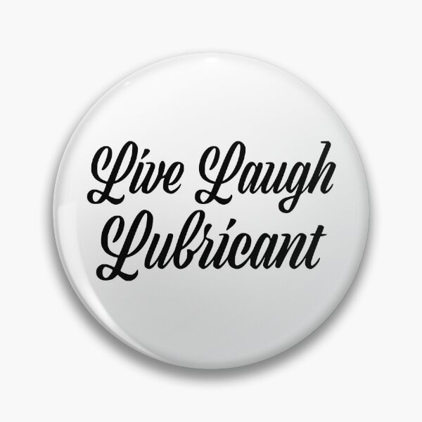 Item preview, Live Laugh Love Lubricant Cheugy Parody bumper sticker Design designed and sold by cangurojoe.