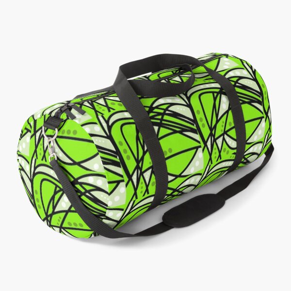Item preview, Graffiti black lines on greeen background  designed and sold by jotcar.