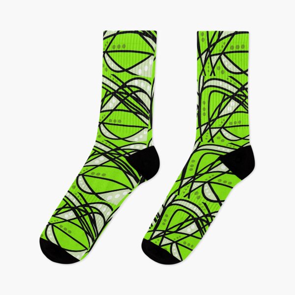 Item preview, Graffiti black lines on greeen background  designed and sold by jotcar.