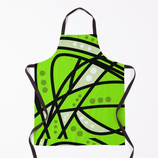 Item preview, Graffiti black lines on greeen background designed and sold by jotcar.