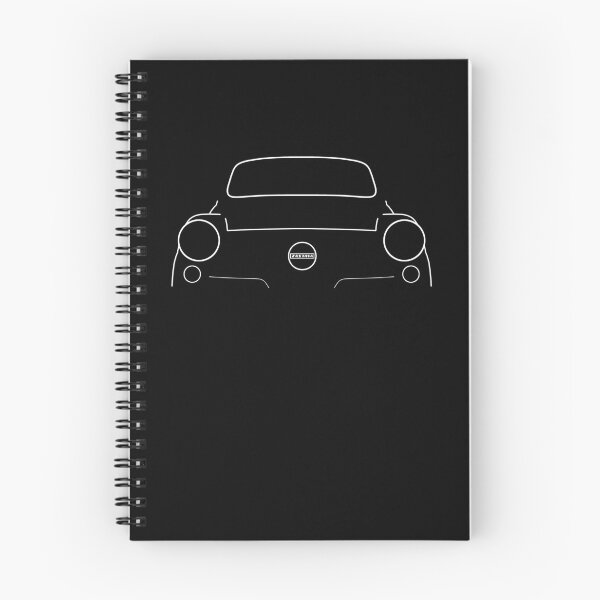 Item preview, Zastava 750 classic car white outline graphic designed and sold by soitwouldseem.