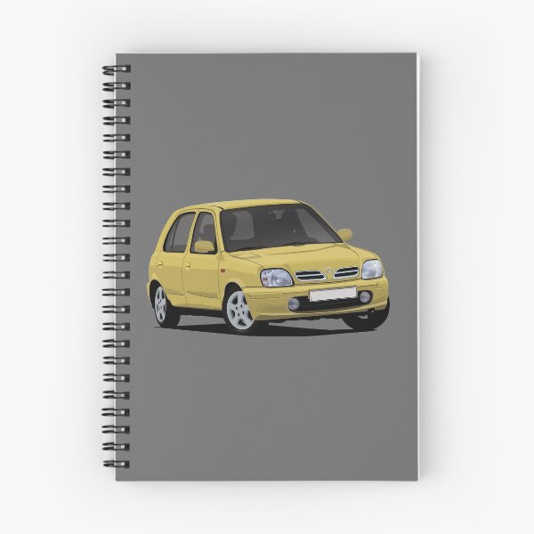Item preview, Nissan Micra (March) K11C cornering in yellow designed and sold by knappidesign.