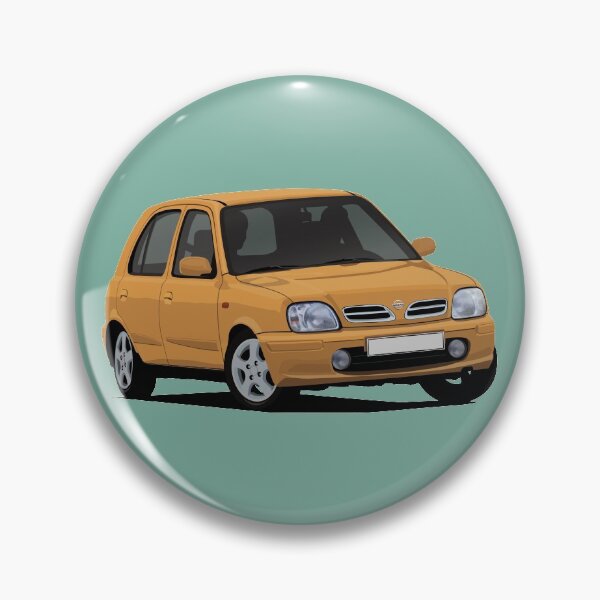 Item preview, Nissan Micra (March) K11C cornering in orange designed and sold by knappidesign.