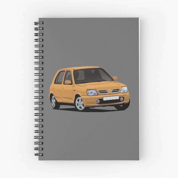 Item preview, Nissan Micra (March) K11C cornering in orange designed and sold by knappidesign.
