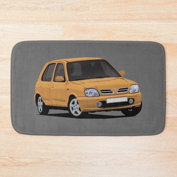 Item preview, Nissan Micra (March) K11C cornering in orange designed and sold by knappidesign.