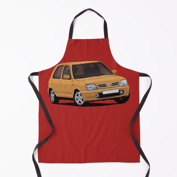 Item preview, Nissan Micra (March) K11C cornering in orange designed and sold by knappidesign.