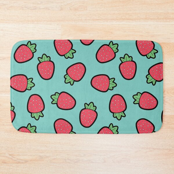 Item preview, Strawberry Green Pattern designed and sold by keeleypost.
