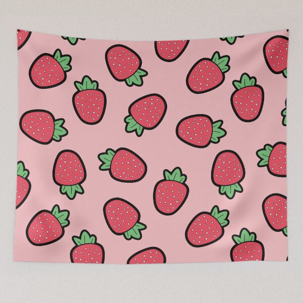 Item preview, Strawberry Pink Pattern designed and sold by keeleypost.