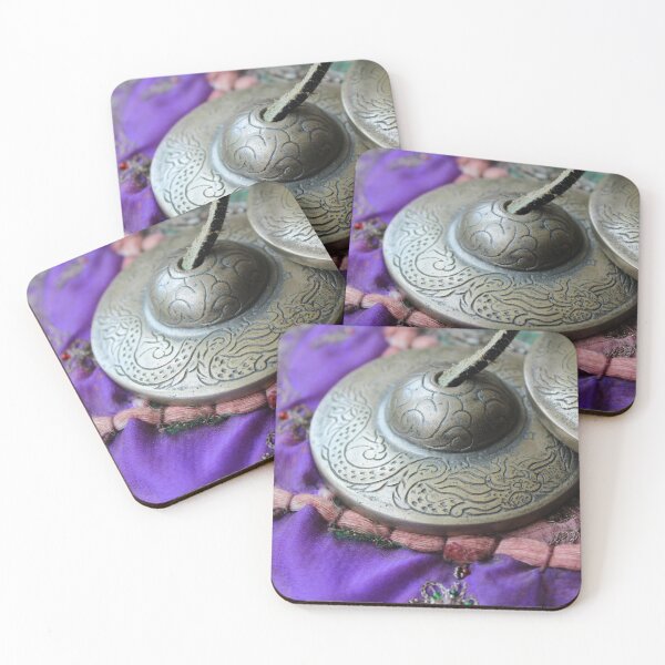 Item preview, Ting-Sha, Meditation Bells on purple designed and sold by Imladris01.
