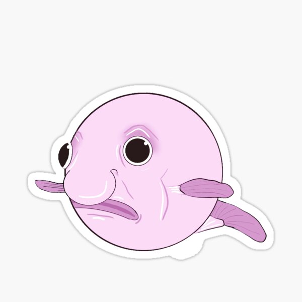 So cute  Blobfish, Cartoon fish, Fish drawings