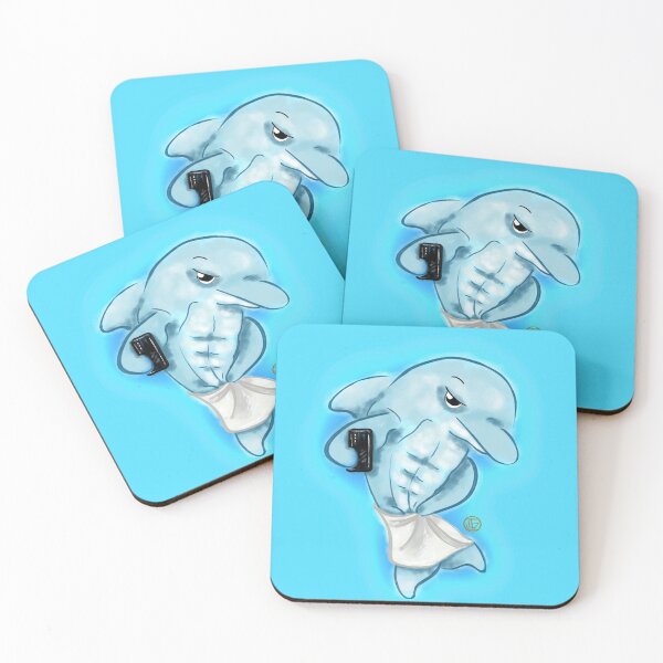 Item preview, Dolphin selfie designed and sold by j32-art.