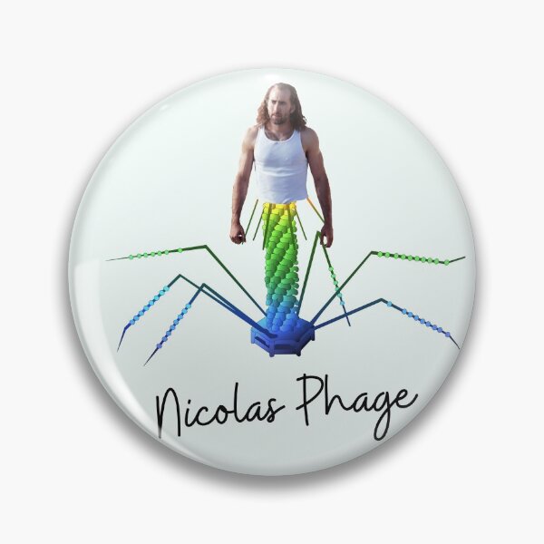 Item preview, Nicolas Phage Bacteriophage Virus designed and sold by labstud.