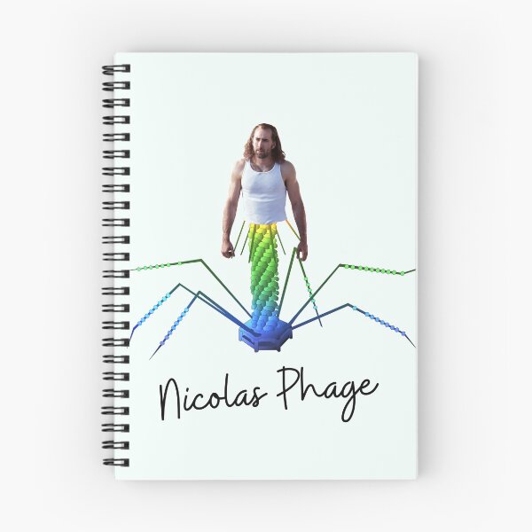 Item preview, Nicolas Phage Bacteriophage Virus designed and sold by labstud.
