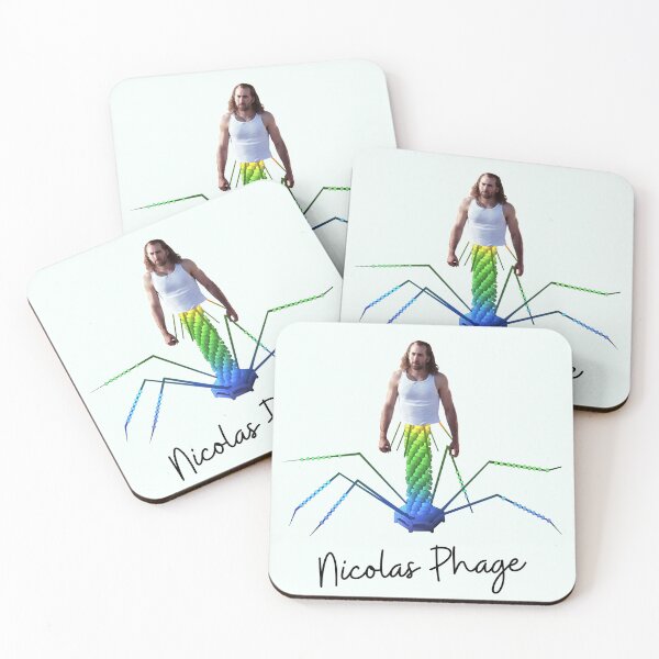 Item preview, Nicolas Phage Bacteriophage Virus designed and sold by labstud.