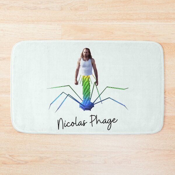Item preview, Nicolas Phage Bacteriophage Virus designed and sold by labstud.