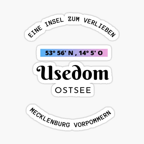 Artikel-Vorschau von Usedom - Eine Insel zum Verlieben, designt und verkauft von Bernsteinhaus.
