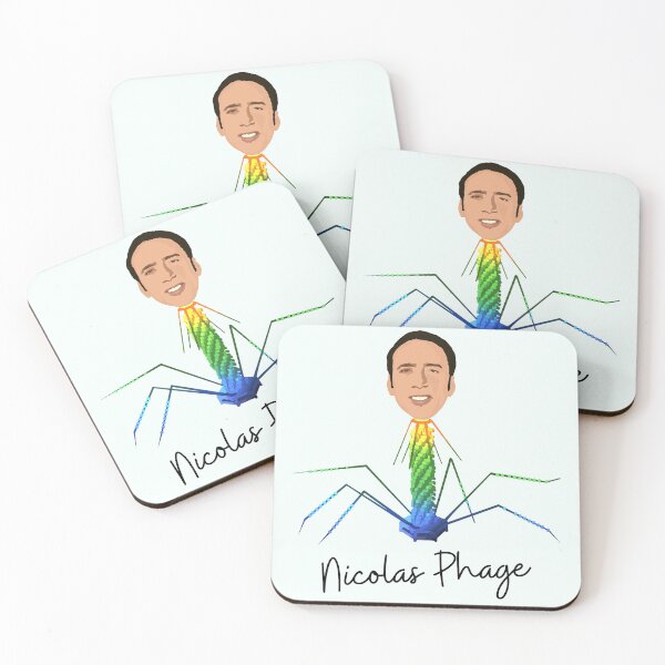 Item preview, Nicolas Phage Bacteriophage Virus designed and sold by labstud.