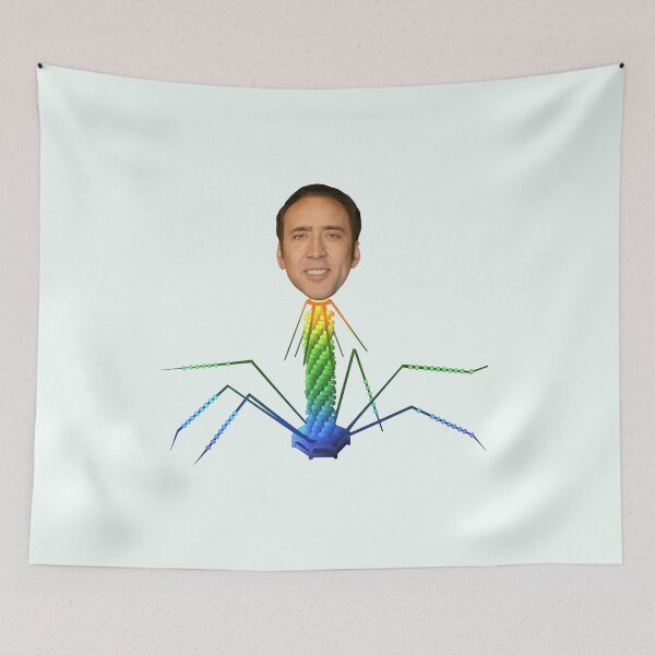 Item preview, Nicolas Phage Bacteriophage Virus designed and sold by labstud.