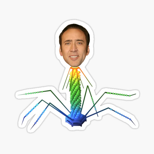 Item preview, Nicolas Phage Bakteriophagenvirus designed and sold by labstud.
