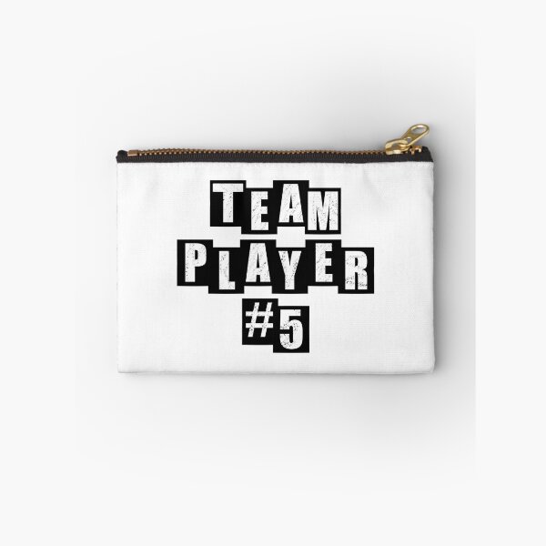 Item preview, Team Player #5 - White designed and sold by BusyMonkeys.