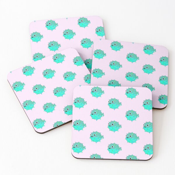 Item preview, Cute Pufferfish designed and sold by HollyThorneArt.
