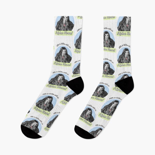 Artikelvorschau, Mit einem Afghanen ist das Leben besser! Speziell für Afghan Hound Dog Lovers! entworfen und verkauft von rs-designs.
