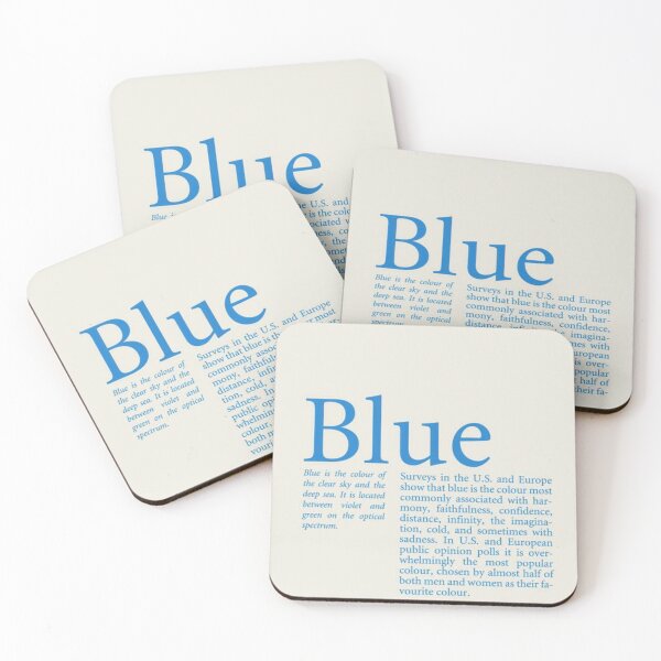Item preview, Blue -Blue , the original. designed and sold by CONRUOUSLY.