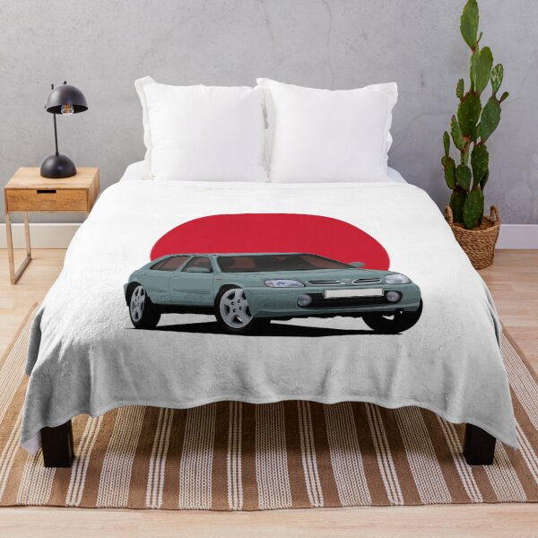 Item preview, Nissan Micra (March) K11C grey-turquoise with the Japanese rising sun designed and sold by knappidesign.