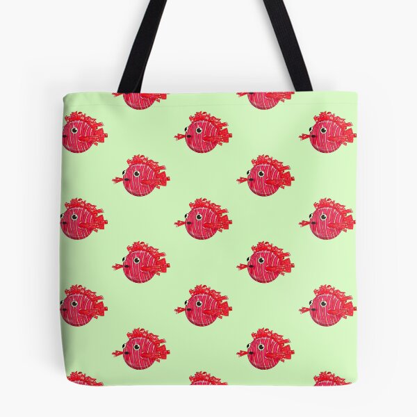 Item preview, Cute Round Lionfish designed and sold by HollyThorneArt.