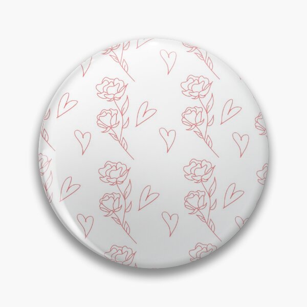 Item preview, Cute Pattern Of Red Roses And Love Heart designed and sold by ArthUpscale.
